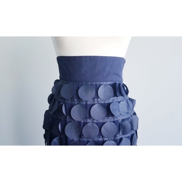 Shabby Apple Navy Curiouser and Curiouser Skirt - Picture 6 of 7